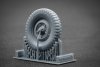 ScaleX WW 35003S Kubelwagen type 82 Sagged wheel set (for Meng, Tamiya) 1/35